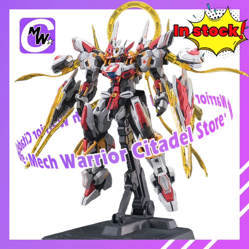 

HEMOXIAN Baffarion 1/100 MG Action Figure Poseable Robot Model Kit Collectible Plastic Model Toys