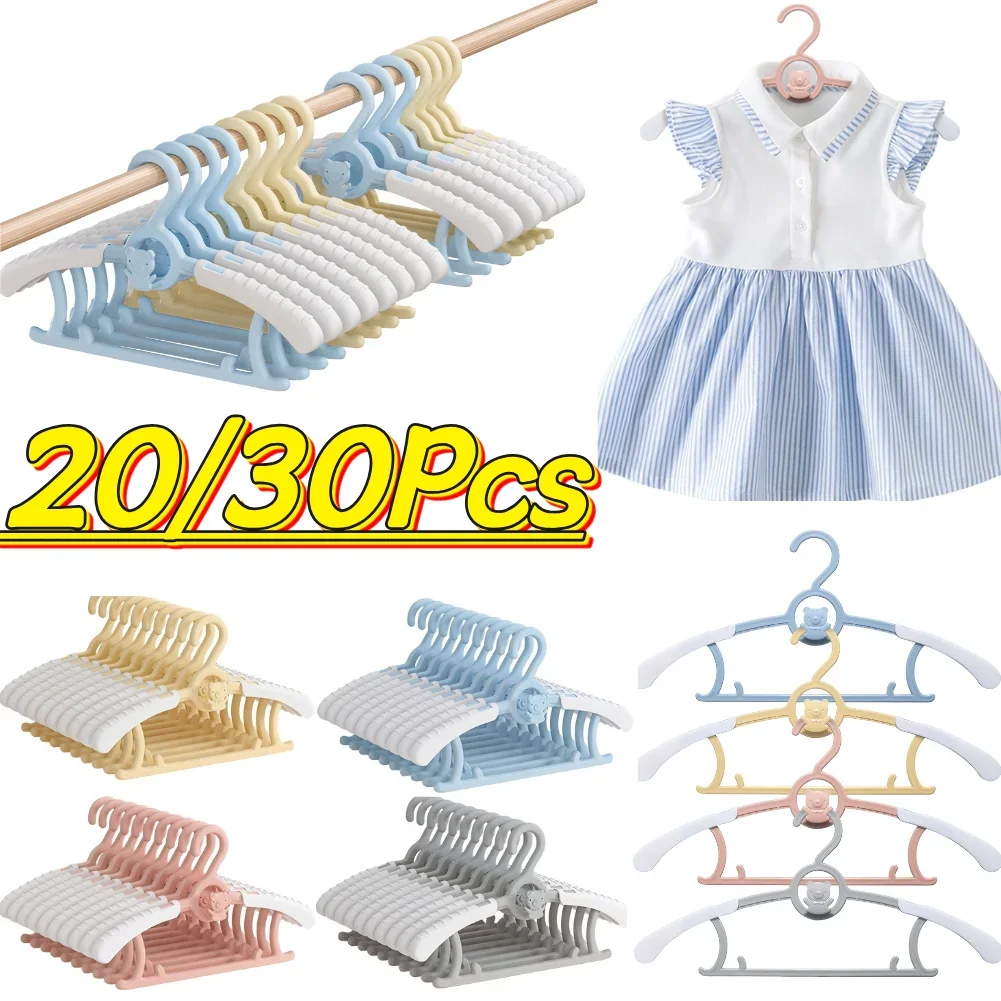 20/30 pezzi allungabile appendiabiti per cameretta per bambini salvaspazio appendiabiti per bambini per ragazza ragazzo bambino bambini