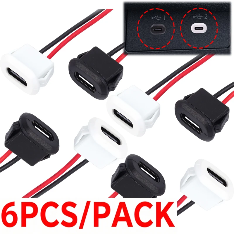 

3A Высокоточный разъем для быстрой зарядки USB-C Разъем для зарядного устройства Разъем USB типа C Гнездо типа C с пряжкой для карты