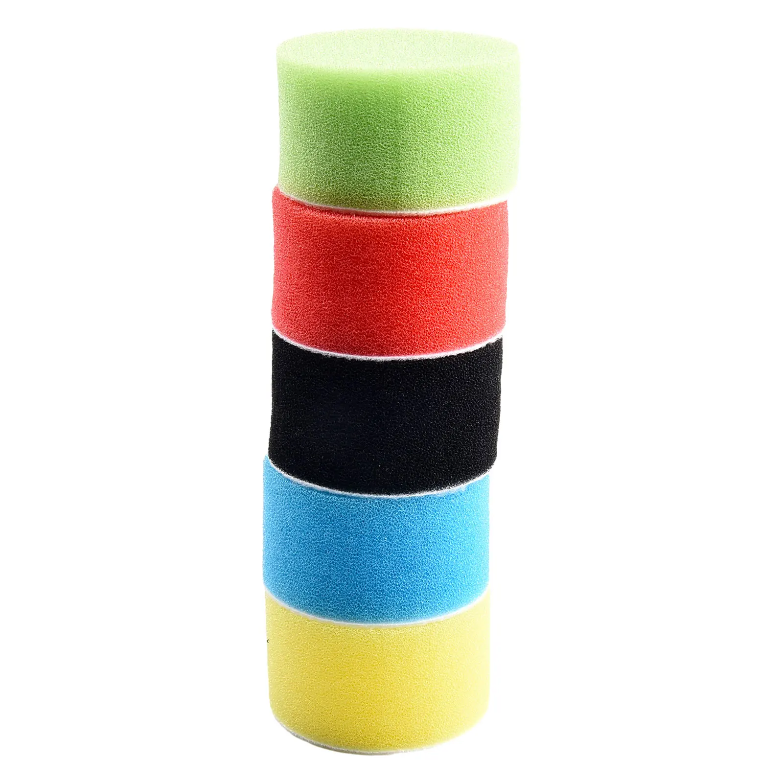 Professional 16PCS Buffing Pad Set สําหรับรายละเอียดรถยนต์ออกแบบมาสําหรับแว็กซ์และขัดเงาพร้อม Easy Change Backing