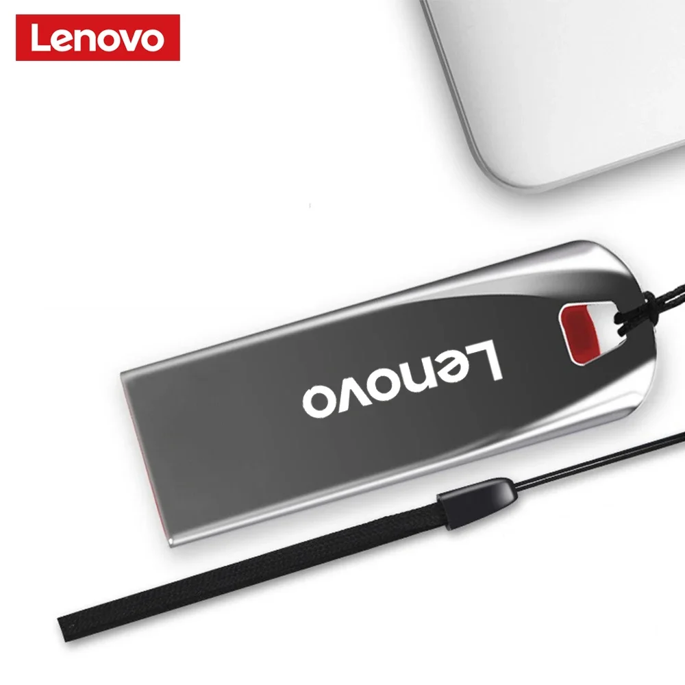 Lenovo flash drives 2tb usb 3.0 mini de alta velocidade metal pendrive 1tb 512gb vara portátil unidade à prova dwaterproof água memoria