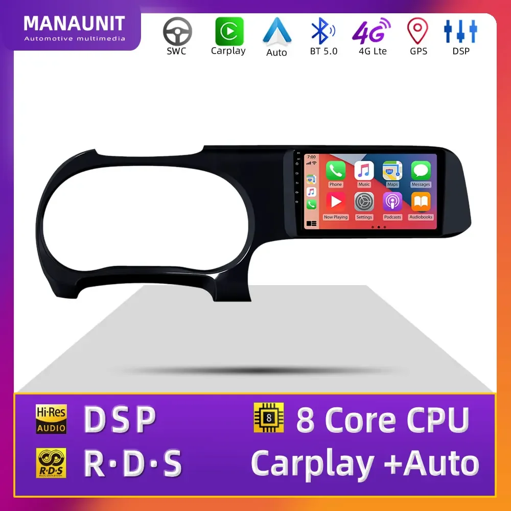 For Hyundai Grand I10 2019 2020 Car Multimedia Player,Carplay,Android Auto,Radio,Navigation,GPS,Stereo,Head Unit,DVD BT5 4G ADAS