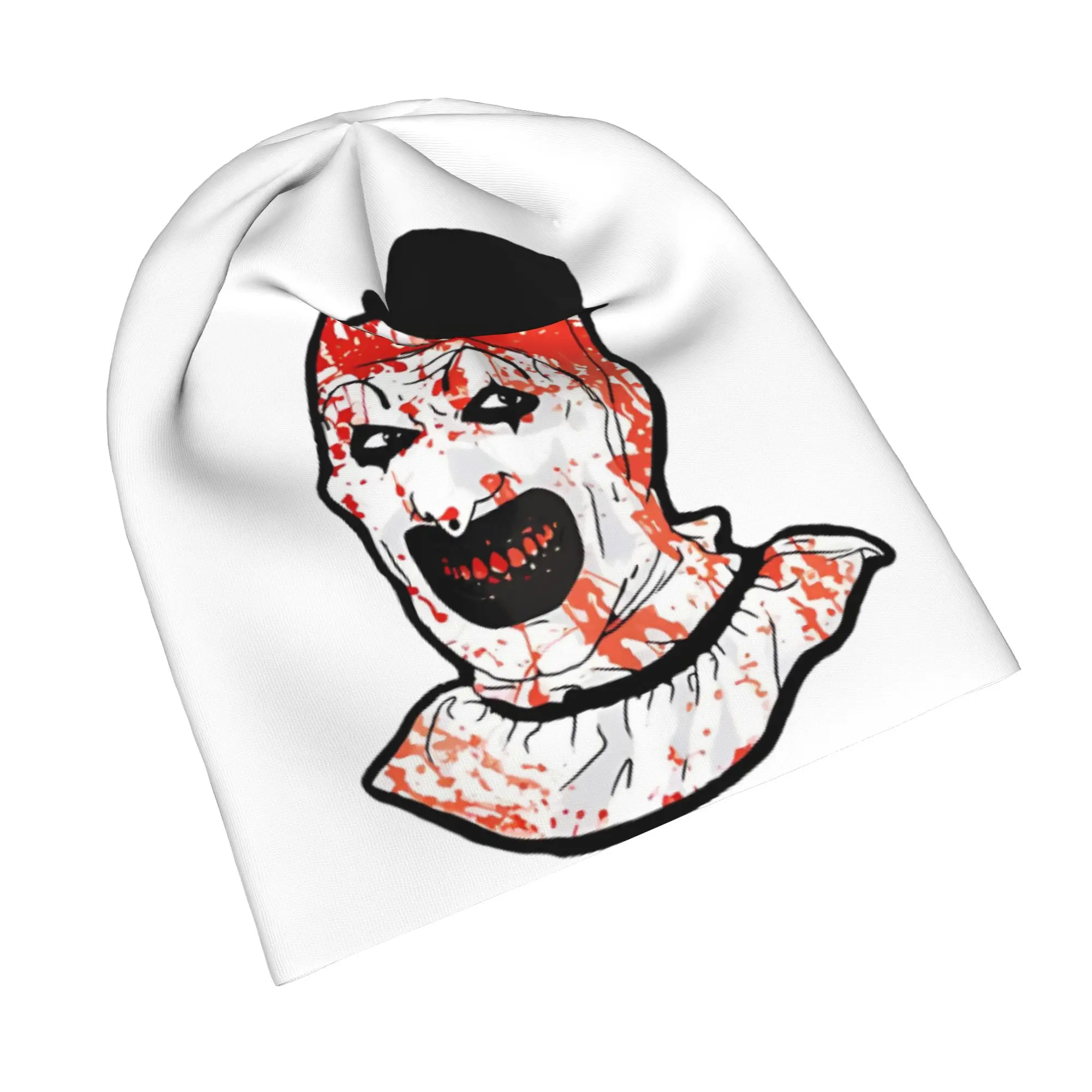 Love Funny Terrifier Skullies Beanies Hats Christmas Slasher Film Art Spring Unisex Outdoor Caps Warm Dual-use Bonnet Hat