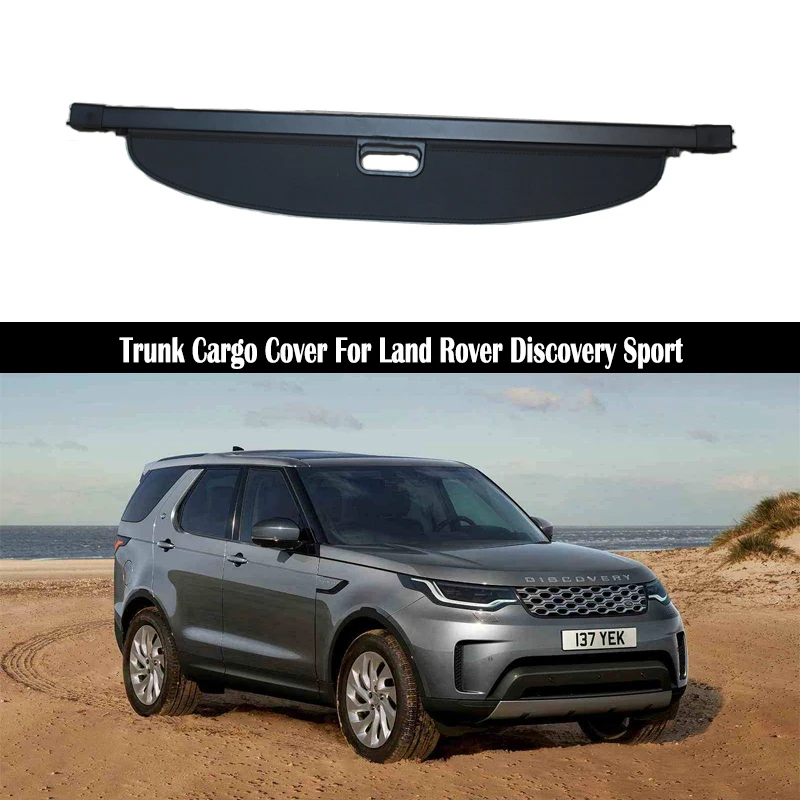 

Trunk Cargo Cover For Land Rover Discovery Sport 2015-2022 Security Shield Rear Luggage Curtain Partition Privacy Car Accessorie