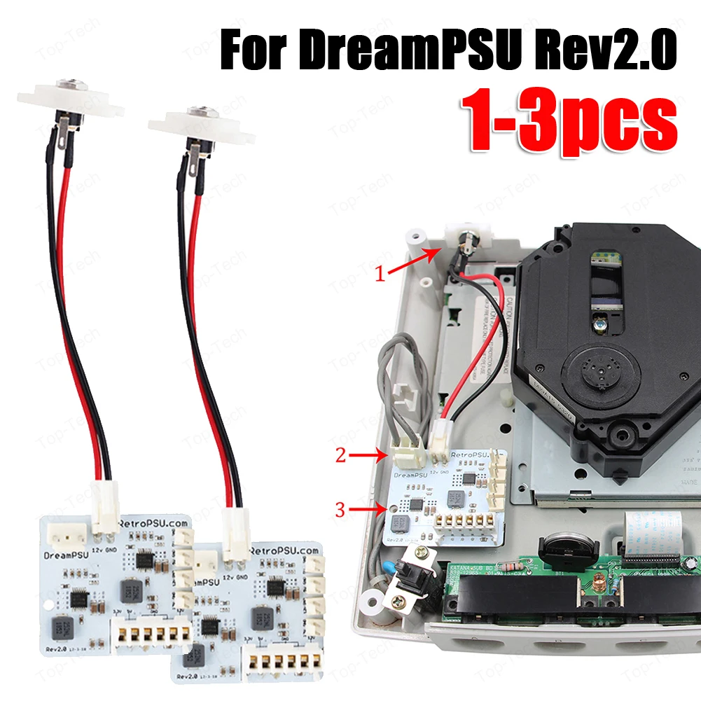 

DreamPSU Rev2.0 12V Replacement Power Supply for SEGA DreamCast Game Console