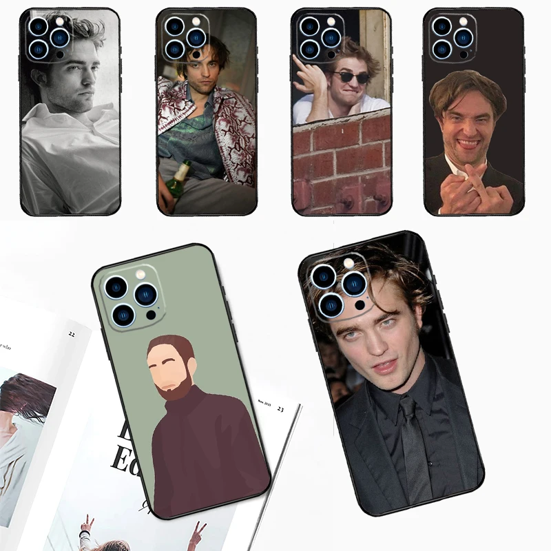 Robert Pattinson Standing Case For iPhone 14 13 12 11 15 16 Pro Max Plus XS Max X XR 7 8 Plus 13 12 Mini Phone Cover