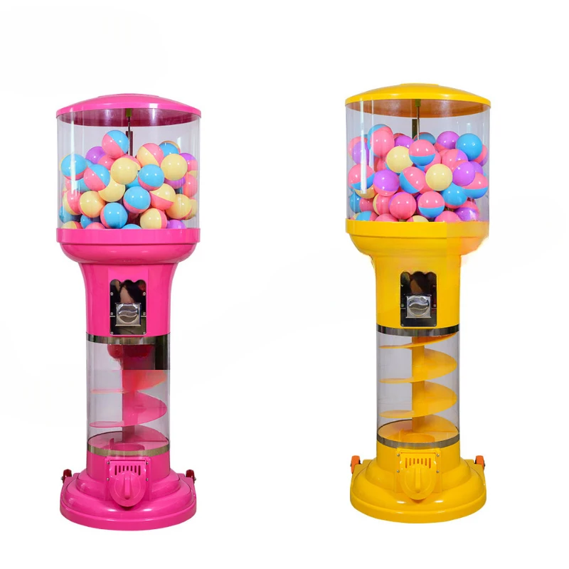 

Coin Operated Gumball Machine Comercial Kids Candy Gacha Gashapon Ball Toys Candy Gumball Machine
