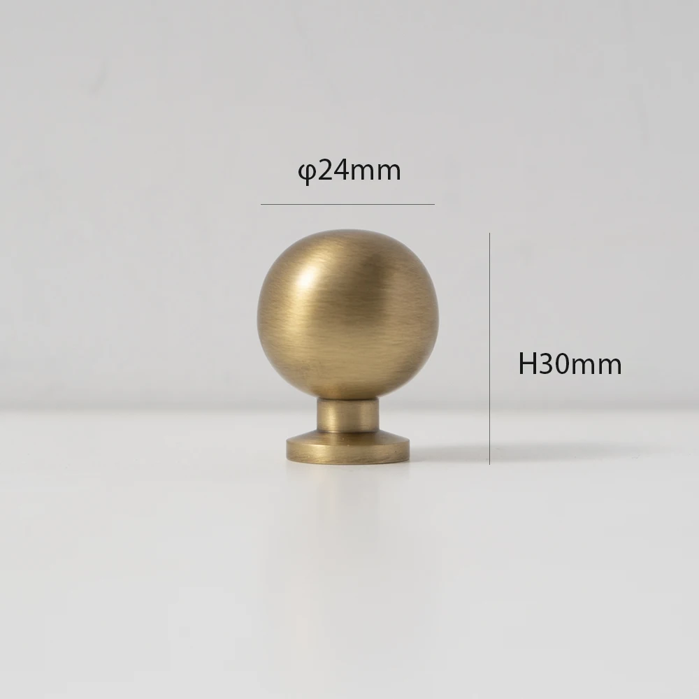Tinyhob Minimalisme Brons Meubelgrepen Garderobe Keukenkast Garderobe Nachtkastje Kleine kasthandgreep Decoratieve knop