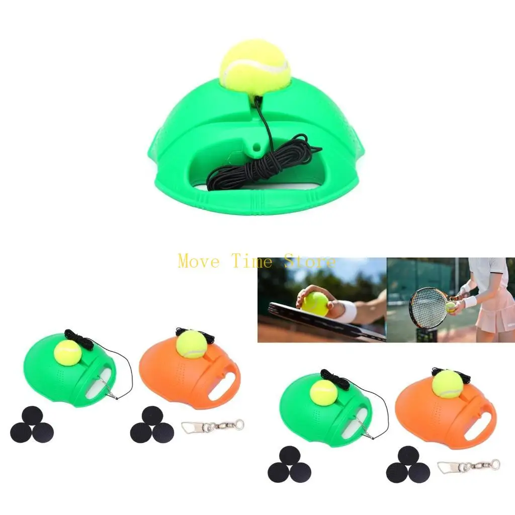 

92me теннисный тренировочный тренер с помощью тренировочного тренажера для теннисных тренеров по строковому соло.