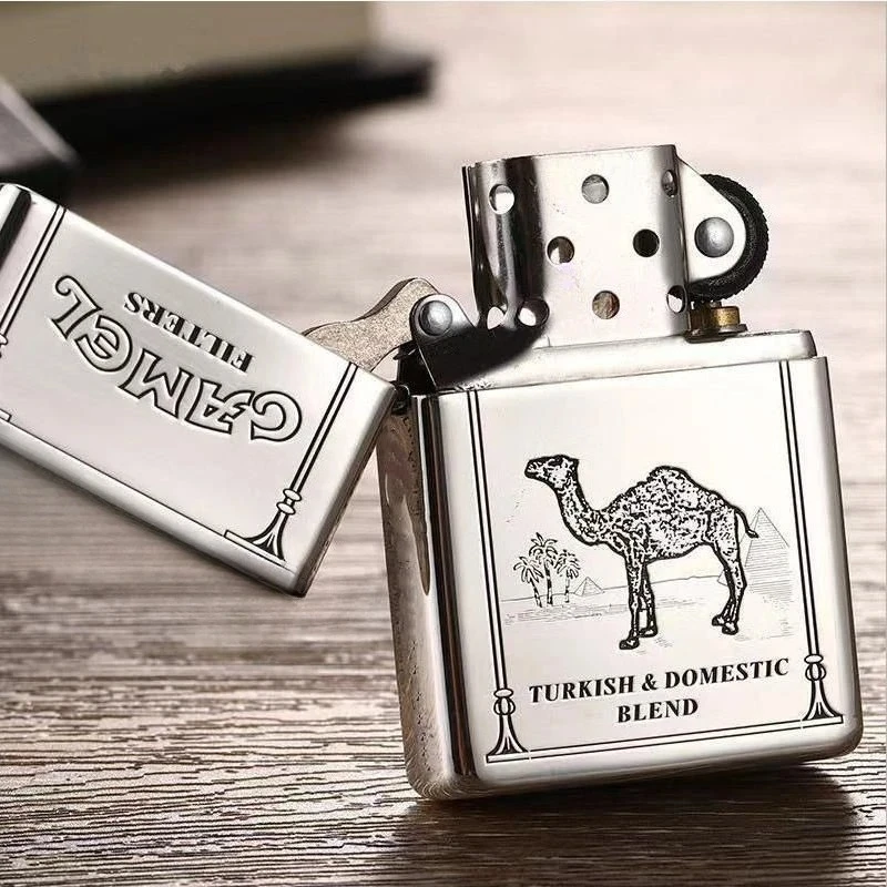 2025 new kerosine lighter windproof cigarette accessories men's gift can be DIY - AliExpress