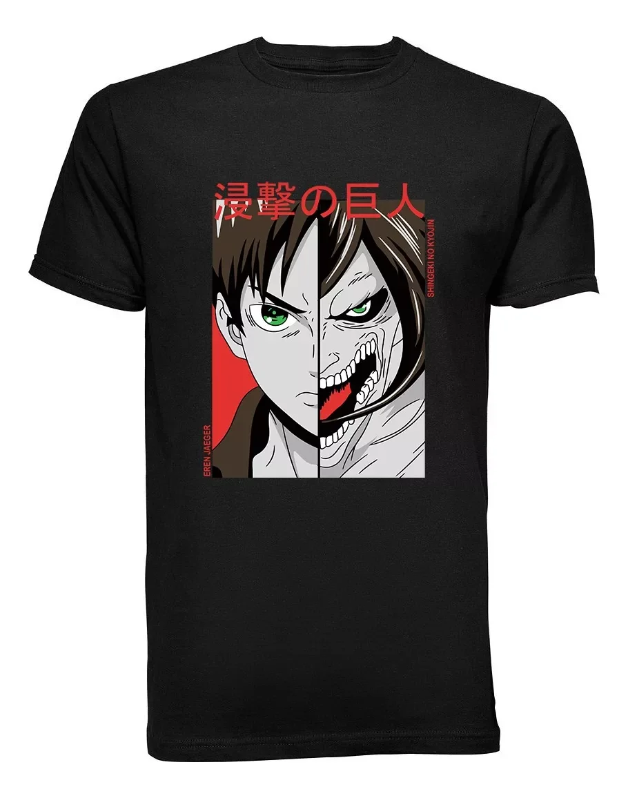 

Playera T-shirt Anime Attack On Titan 01