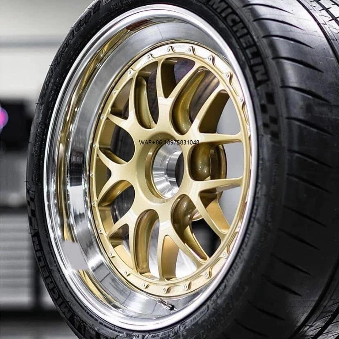 

Centerlock E07 3 Piece Forged 5x130 Wheels 19 Inch Rims Staggered Deep Dish Alloy Wheels for 911 991 992 997 Turbo