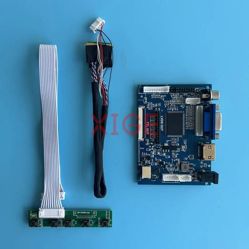 

Комплект для самостоятельной сборки контроллера для панелей LP140WD2, LP140WD1, B140RTN03, B140RTN02: AV+HDMI+VGA, LVDS-40Pin, 1600*900, для ноутбуков и мониторов