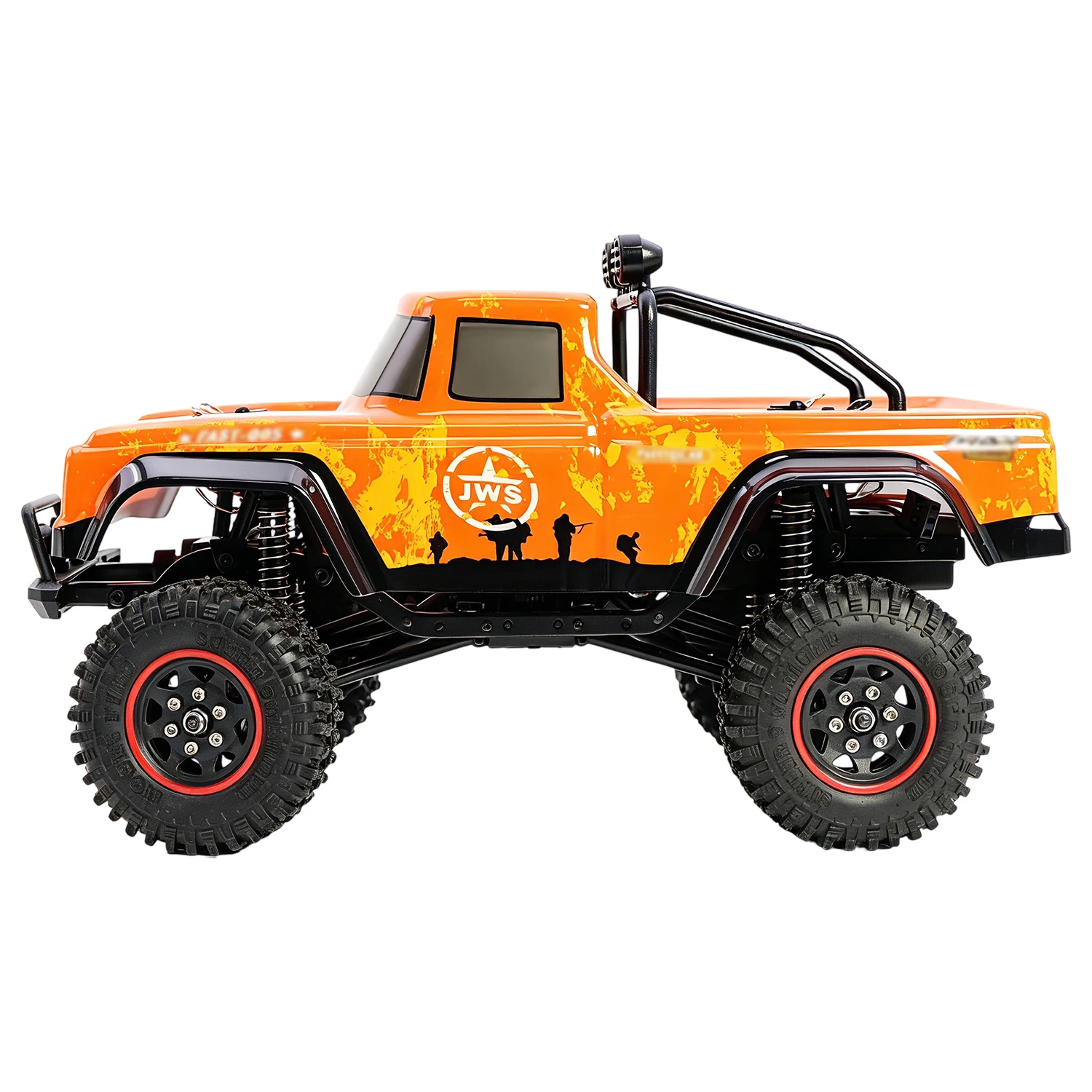 AX1801 1/24 RC Crawler Chassis Kit,128mm Frame With Painted Body Shell Full Upgrade Parts For SCX24 RC Car