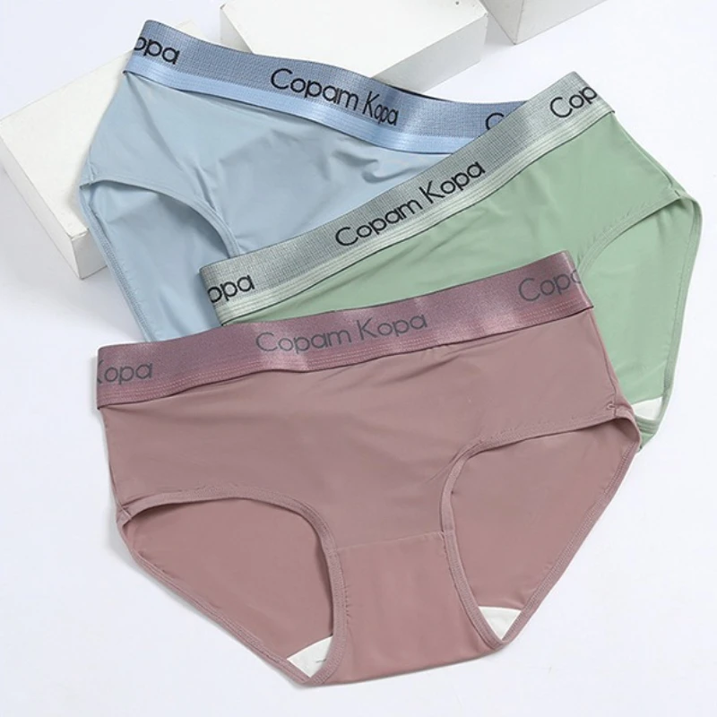 

Women's Briefs Sexy Sports Underpants Cotton Plus Size Lingerie Breathable Seamless Underwears Intimates Ladies Boxer Boyshorts