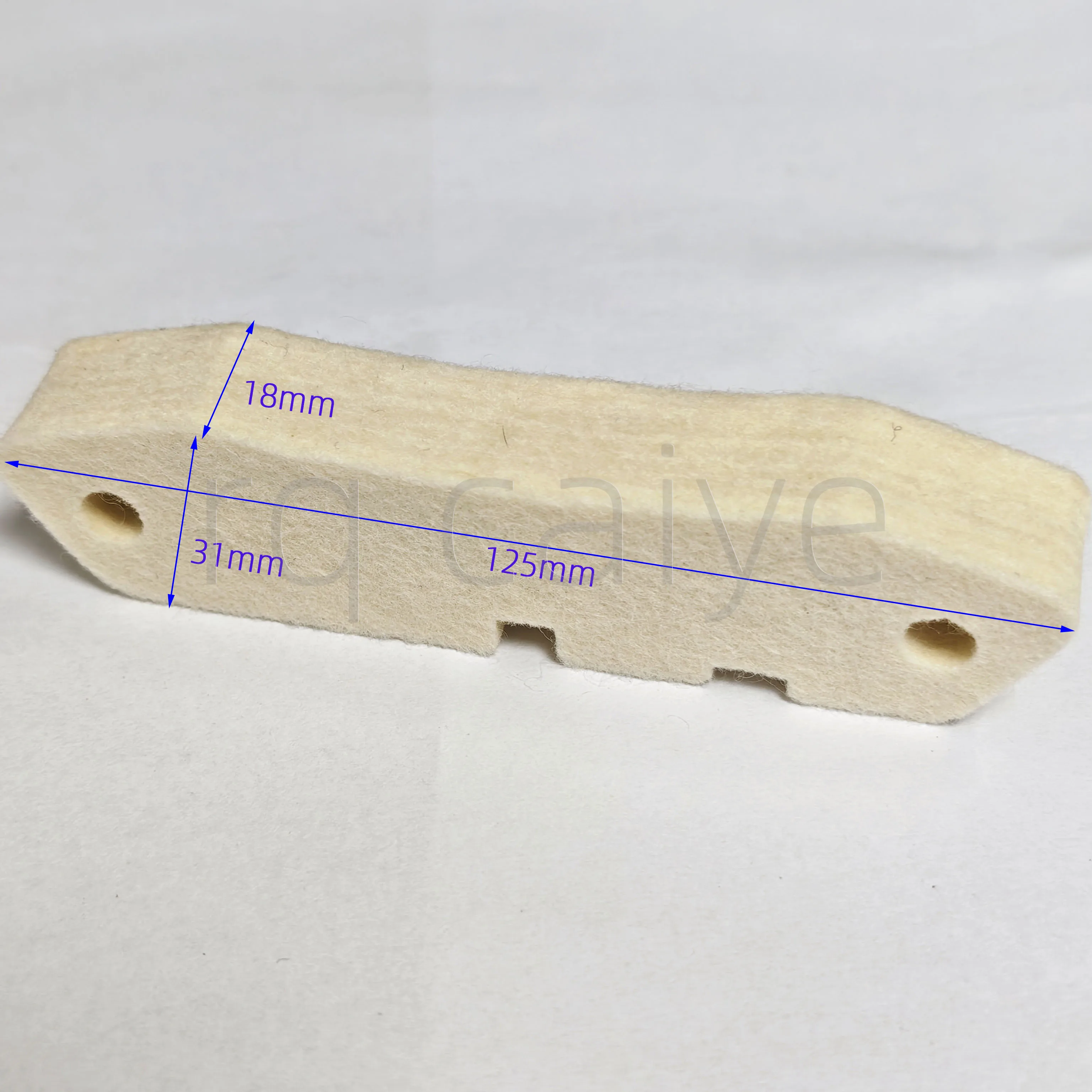 

5PCS Wool Felt Oil Plug 125x32x12mm Offset printing machine parts KBA Oil Seal ﻿