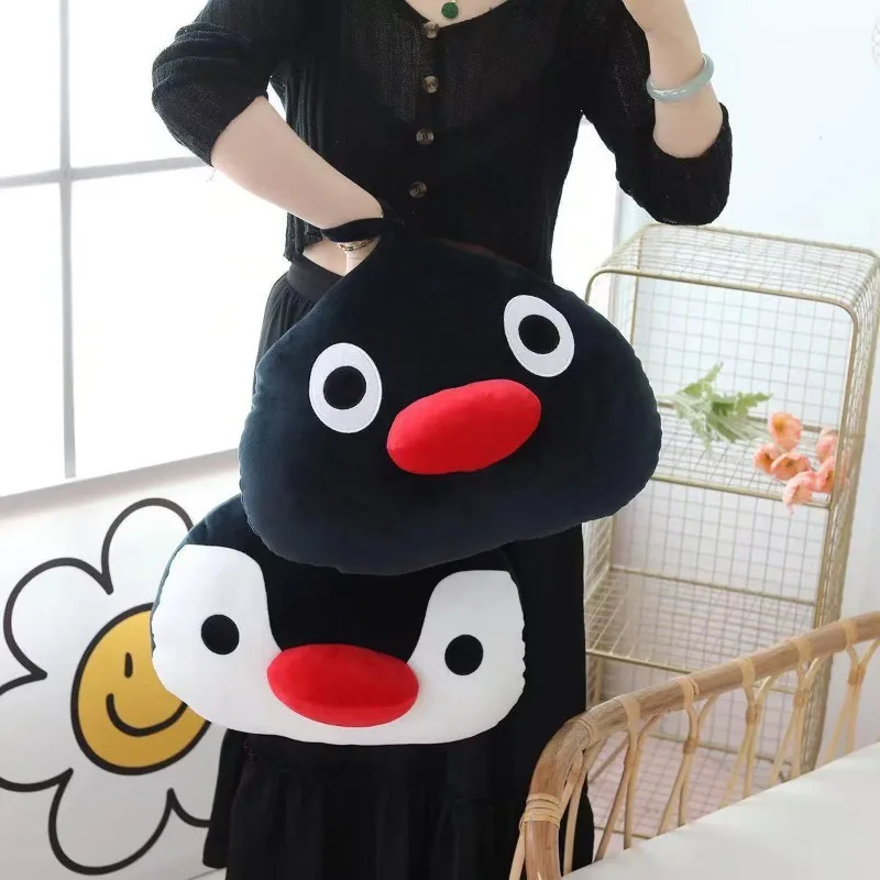 Cartoon Pingu Pluche Pop Pop Slaapkamer Bank Kantoor Zacht Kussen Kussen Woondecoratie Lunchkussen Jongens en Meisjes Vakantiecadeaus