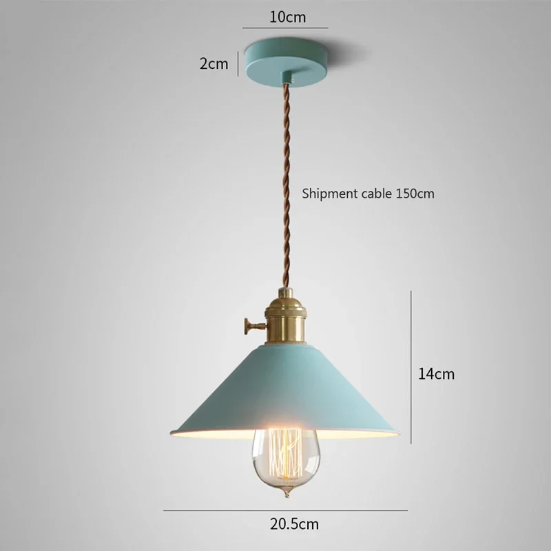 Lampadario creativo moderno stile Macaron lampada a sospensione a soffitto con lustro a LED di alta qualità per/illuminazione della decorazione d'interni del ristorante