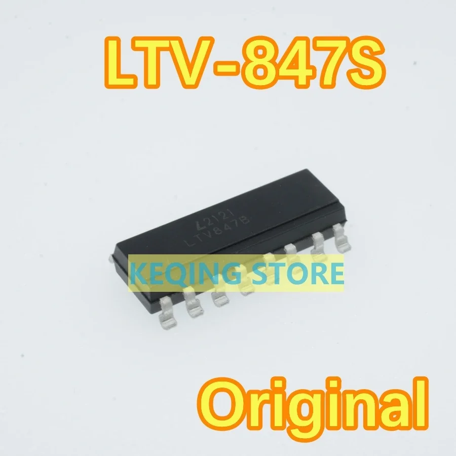 500PCS/1000PCS LTV-847S Optocoupler - phototransistor output Original