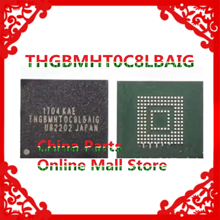 JZ023 KM8V9001JM-B813 SDIN8DE4-128G JZ064 KLUDG4UHDB-B2D1 THGBMGT0C8LBAIG THGBMHT0C8LBAIG EMMC BGA 128G font memory chip IC