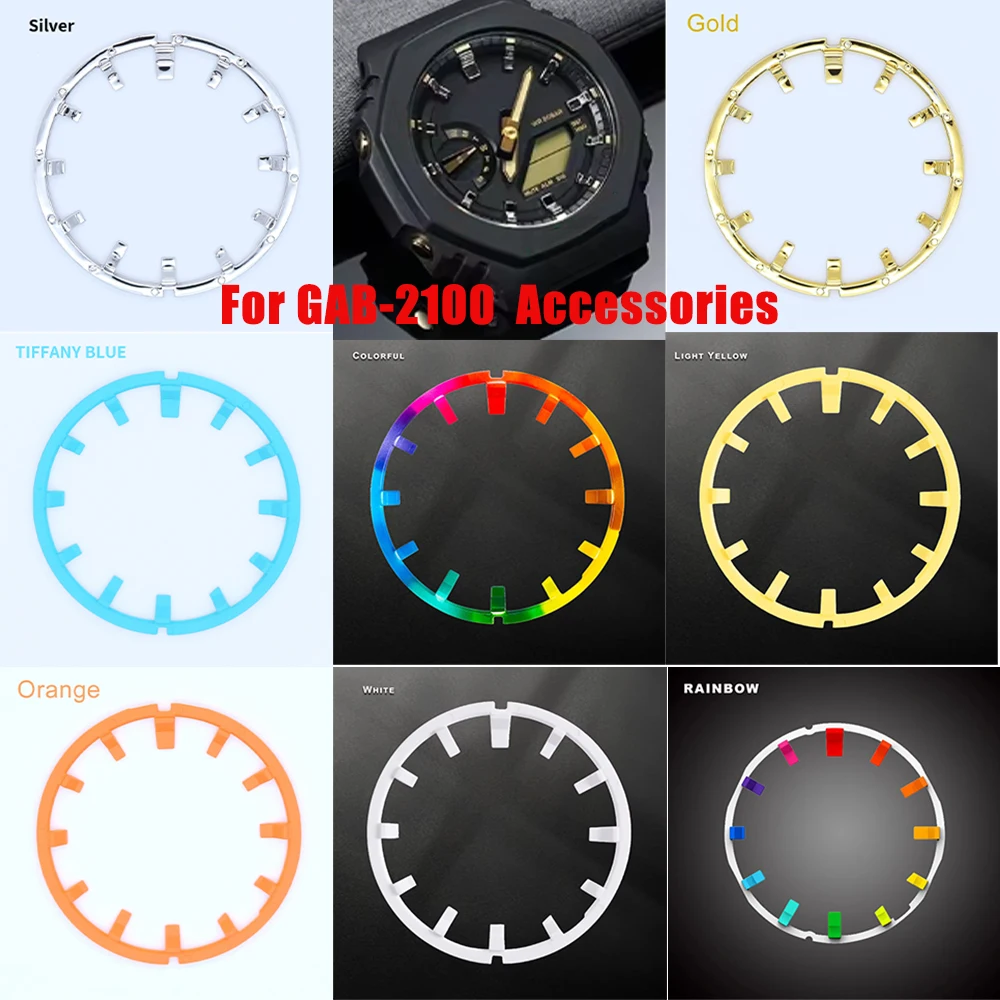 DIY Watch Scale Ring Index For GAB2100 Hour Marker Dial Ring Refit Mod Modification Dial Watch Accessories