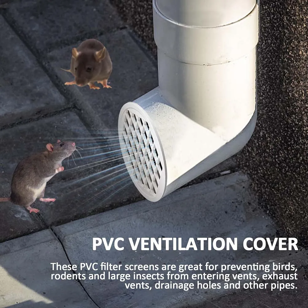 

Easy Install Drain Strainer Hair Trap Pipeline Mesh Cover 110mm Clog-Free Solution Mesh Drop-in Design