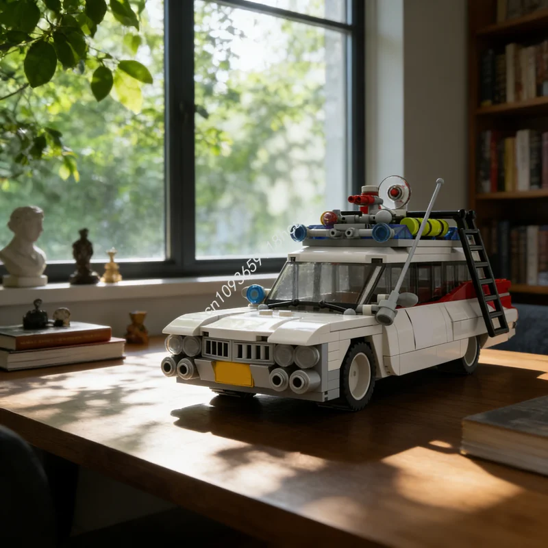 

412pcs MOC Ecto 1 City Champions Model Building Blocks Construction DIY Creative Idea Christmas Gifts Education Toys Kids