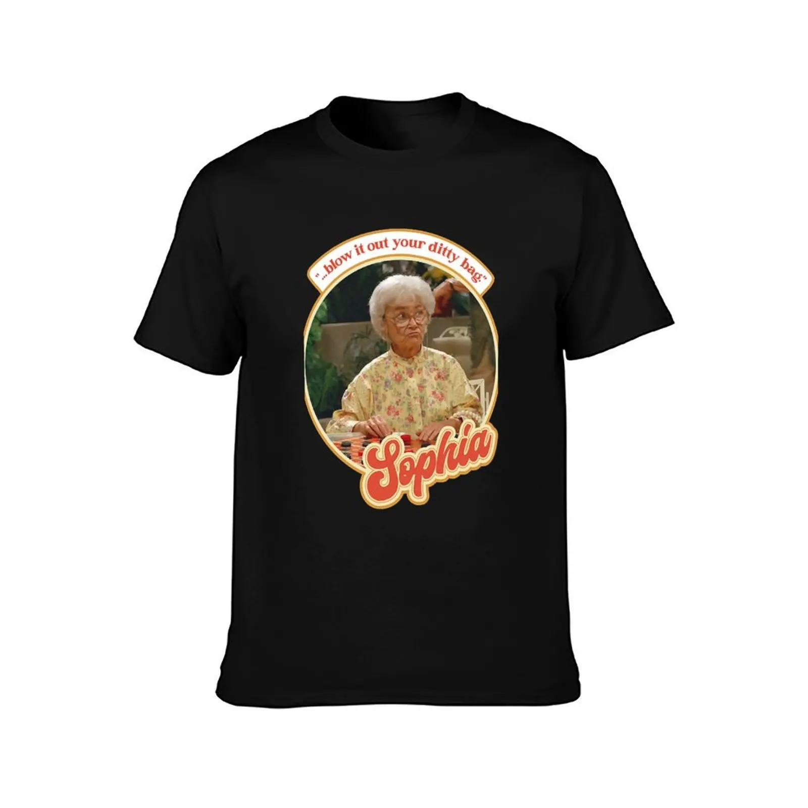 Sophia Petrillo )( Blow It Out Your Ditty Bag T-Shirt, Summer Casual Cotton Tee, Oversized Streetwear Tops, Unisex Men Women