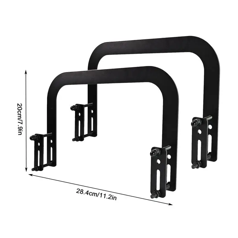 Non-Slip ajustável colchão titular, reutilizável redutor, Rack para Iron Frame Bed Box, rolhas, 2pcs