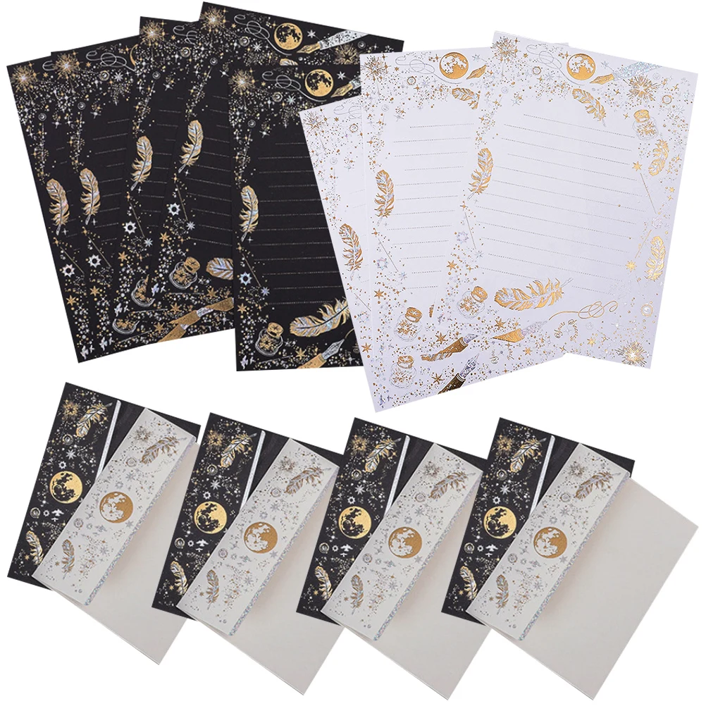 

Kraft Paper Envelope Stationery Set White Writing Small Fresh Gift Letter Note Elegant Correspondence Envelopes