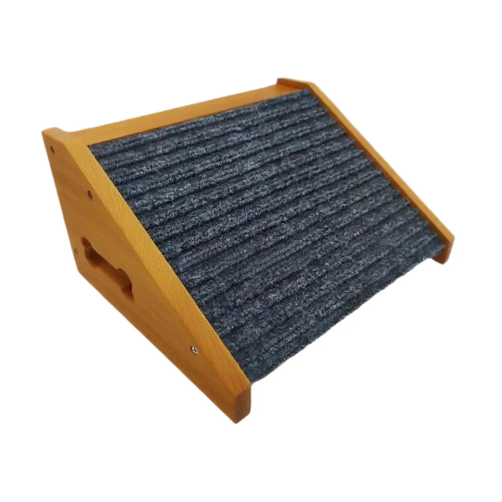 

Dog Ramp for Stairs Pet Climbing Aid Wooden Anti Slip Low Angled Pet Ramp for Cats Dogs Wooden Dog Slope Ladder for Bed Truck