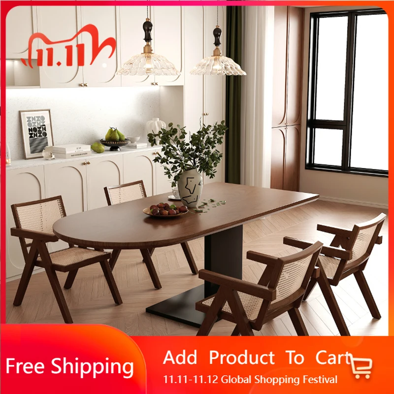 

Компактный кухонный обеденный стол Ресторан Кофе Стулья для прихожей в скандинавском стиле Дизайнерский уголок на террасе Nordic Muebles Уникальная мебель