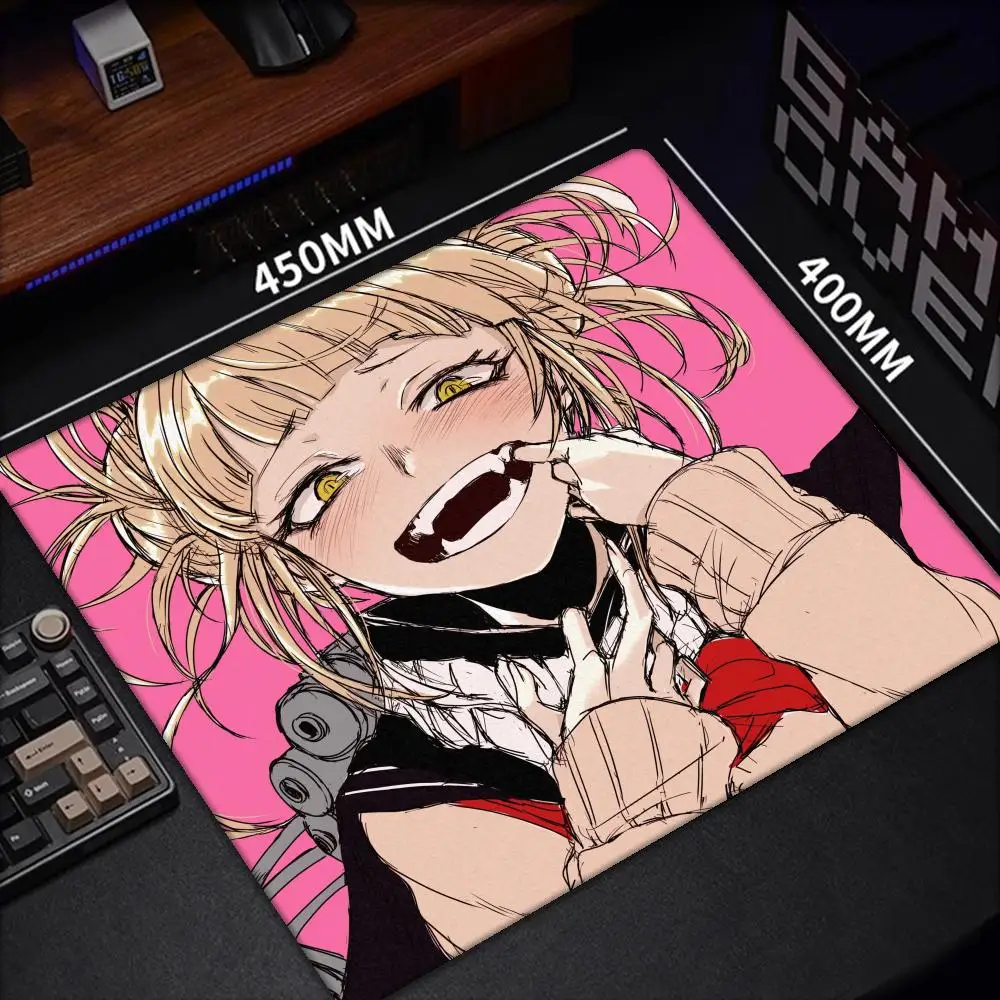 

Anime girl H Himiko Toga Gaming Mouse Pad XS Small Mousepad For PC Gamer Desktop Decoration Office Mouse Mat 45x40CM Deskmat