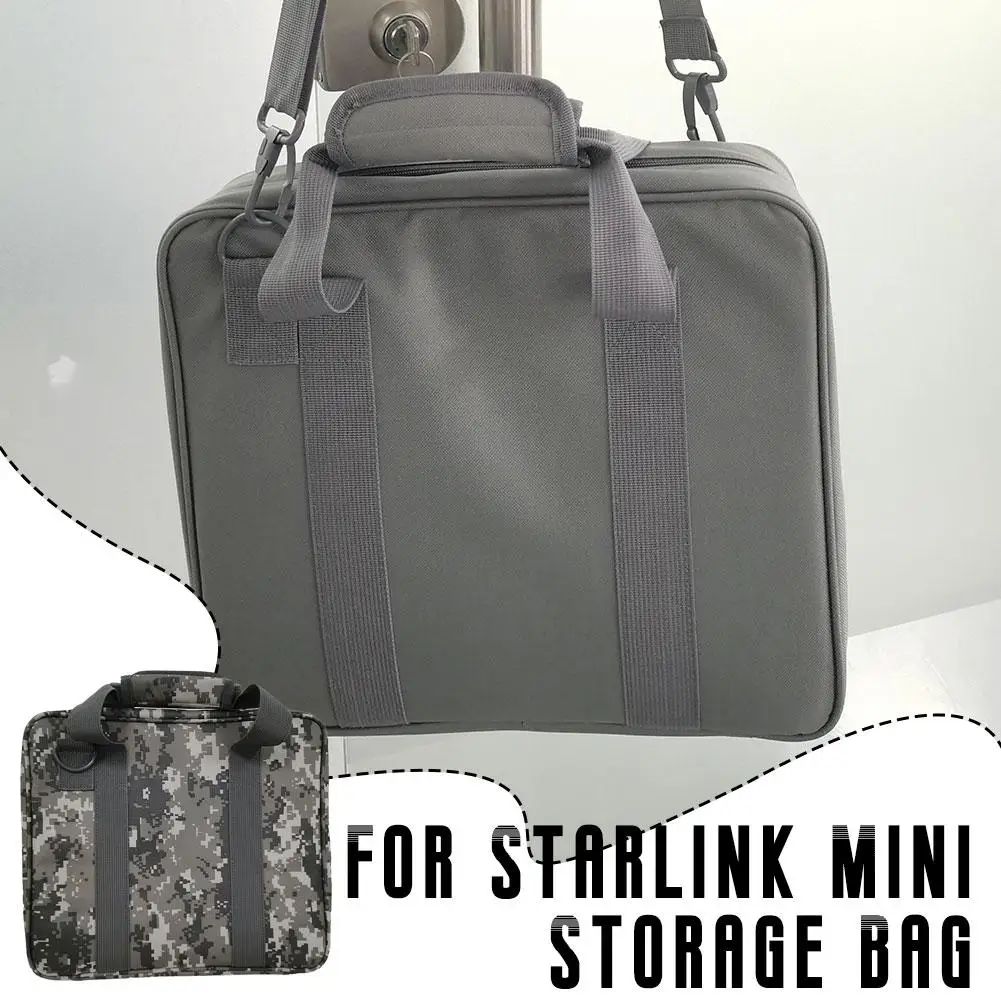 Internetowe naczynie satelitarne Przenośna torba podróżna na zewnątrz dla Starlink Mini torba podróżna o dużej pojemności Camo Pocket T N4U4