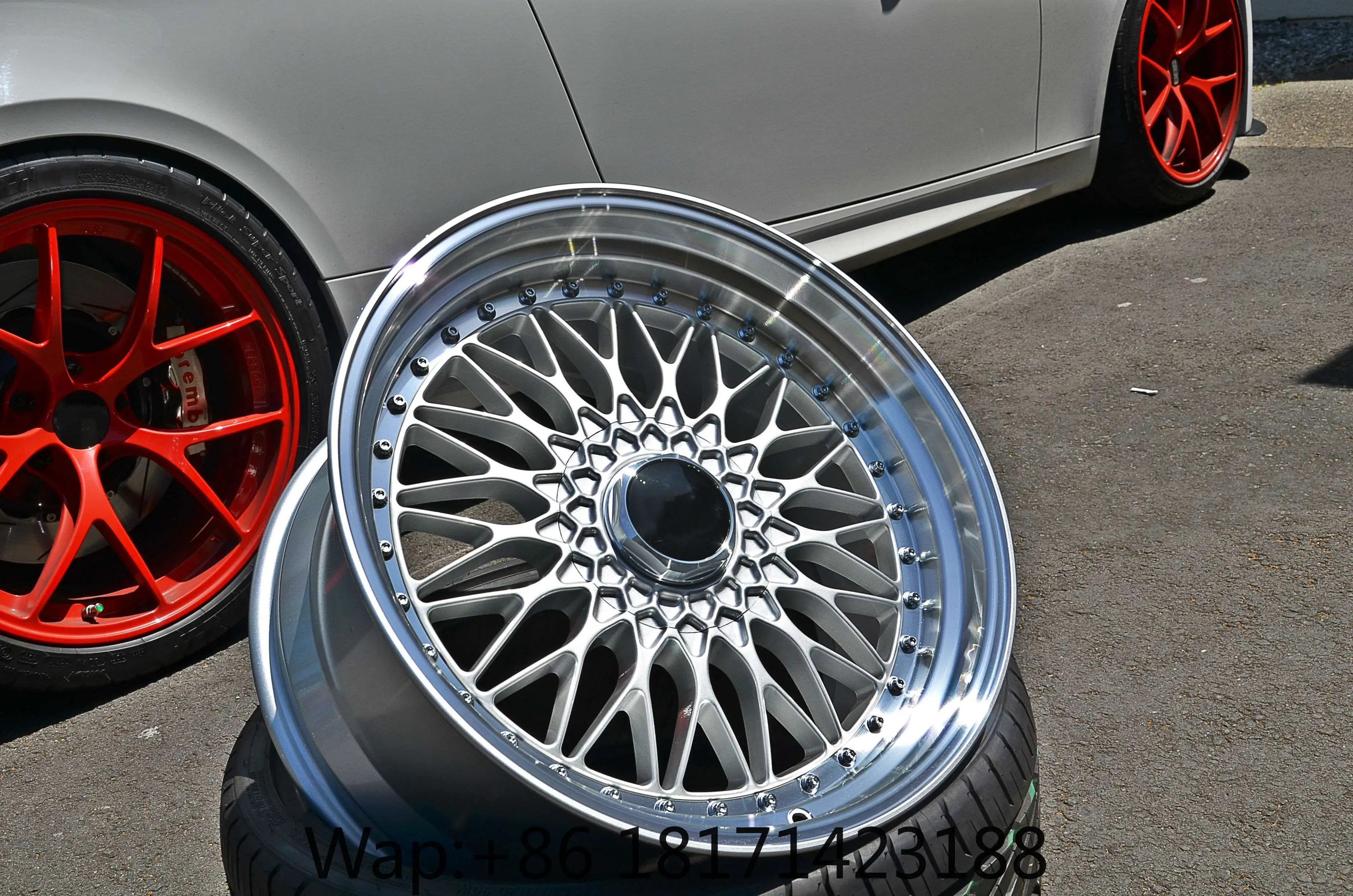 【Hot】Custom Classic Mesh Super RS 2‑Piece Forged Wheels 19 to 20 Inch for BMW E30 E36 E46 F80 M3 M4 for Porsche 911 for NSX for - view 5