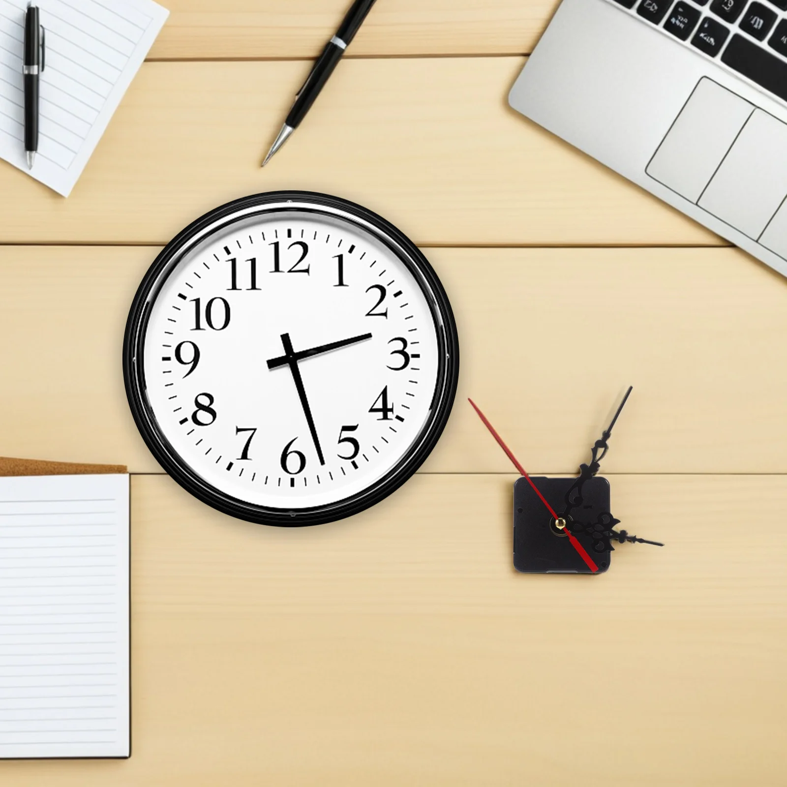 

2 Sets Silent Quartz Movement Replacement Kit Diy Wall Clock Mechanism Operated For Cross Stitch Art Craft Decor, Clock