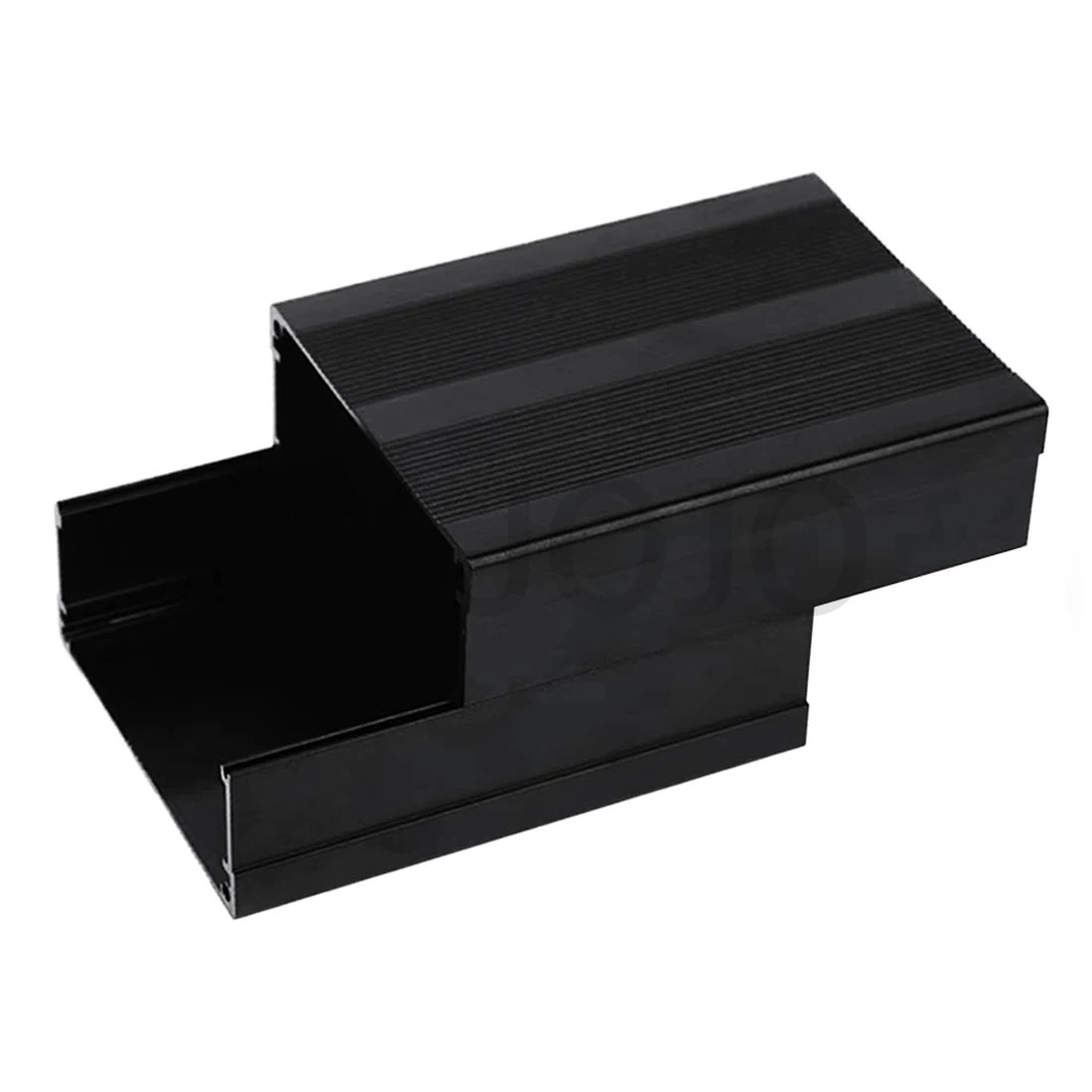 Aluminum Enclosure Box 76*57*100mm Split Case Electronic Project PCB Instrument Silver DIY Power Supply