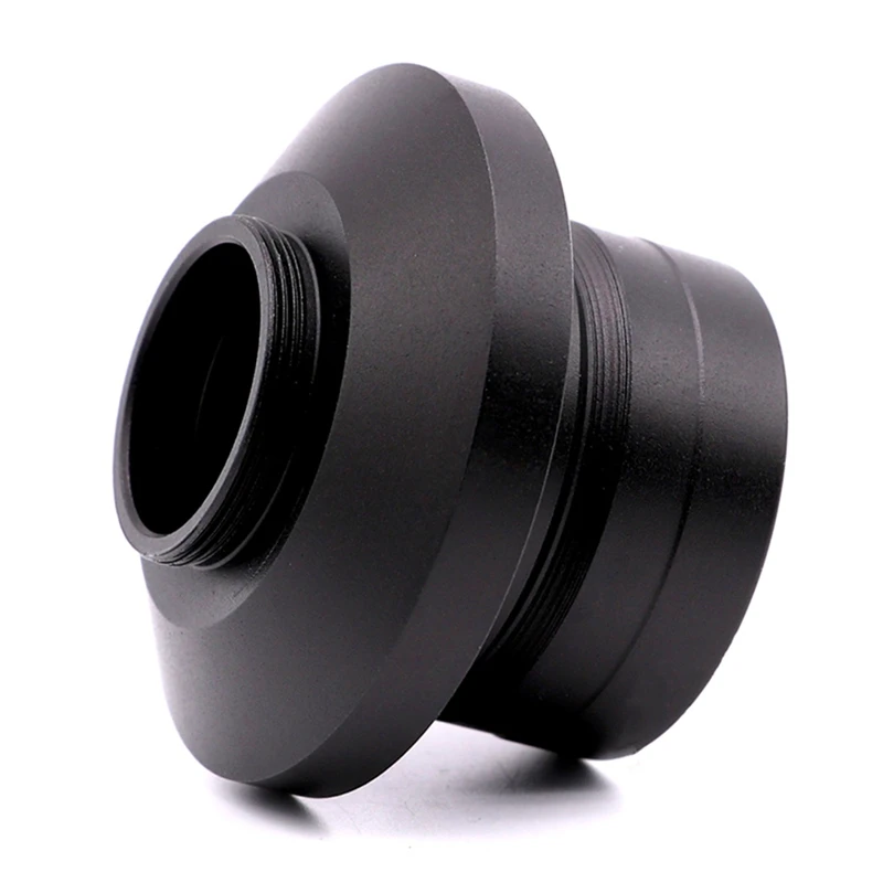 1X Microscope Adapter C-Mount Mounting CCD Camera Adapter Diameter 38mm Digital Tube for Microscope Camera TV Tube-A32R