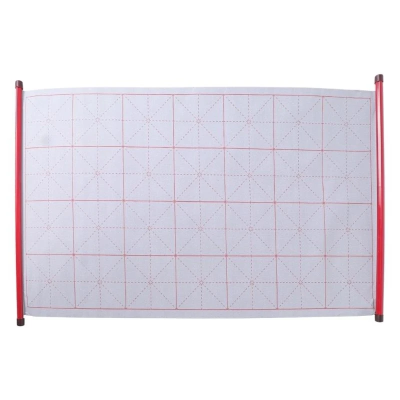 Reusable Water Writing Cloth Gridded Chinese Calligraphy Writing Paper Reusable Calligraphy Water Writing Cloth Paper