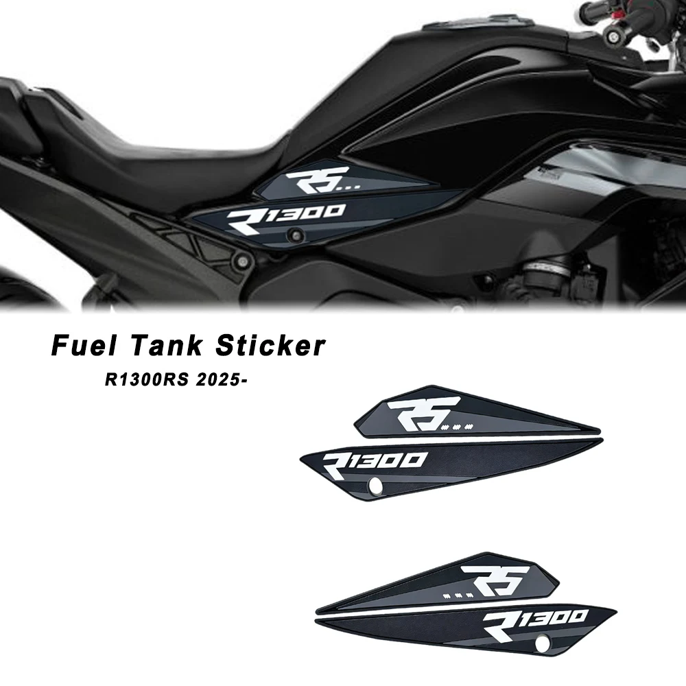 For R1300RS R 1300RS 2025 2026 Motorcycle Non-slip Side Fuel Tank Stickers Waterproof Pad Rubber Sticker
