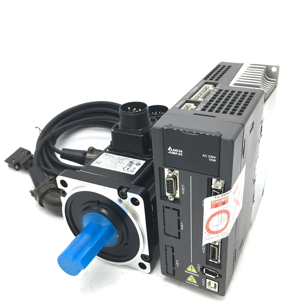 Imagem -02 - Kit de Servo Motor 3kw Delta a2 180 mm 194a ac Engrenagem de 1nm Cabeamento