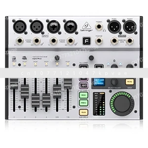 Equipped with 48V Phantom Power Supply, BEHRINGER FLOW 8 8-input Digital Mixer USB/audio Interface