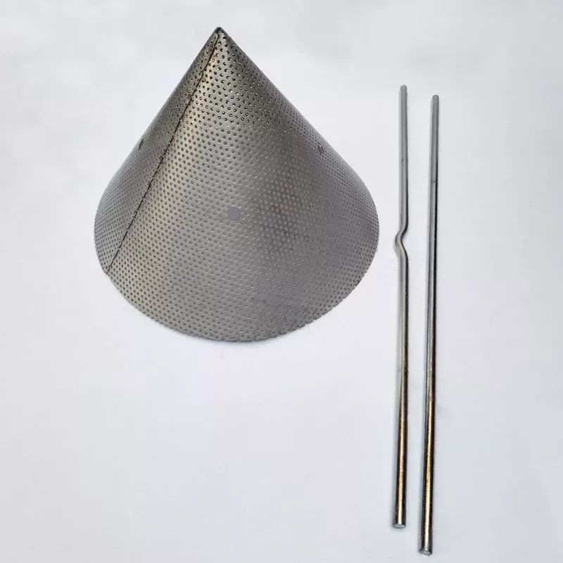 Dryer Screen Roasting Machine Funnel Filter for Oven Drying Hopper Pepper Processing Mesh Replacement Part Industrial Kitchen