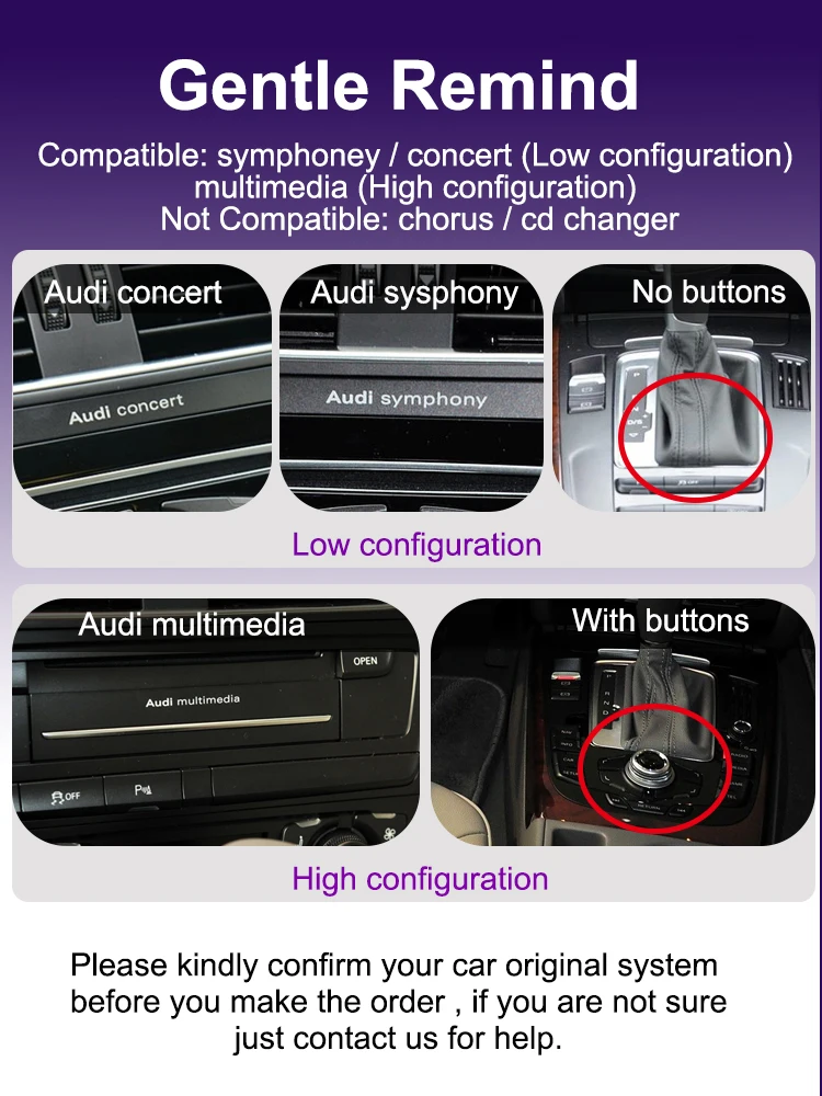 AUTOTOP 10,25 "Wireless CarPlay Android Auto Auto Radio Für Audi A4 B8 A5 2009-2016 AirPlay Spiegel Link auto Spielen Linux Bildschirm – Detail 3