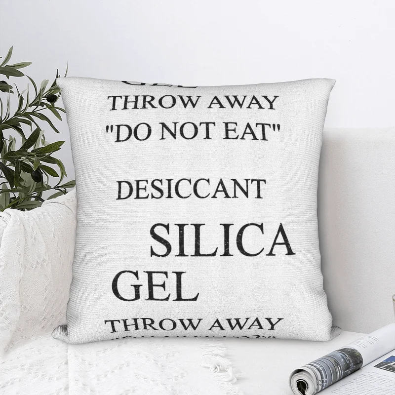1pc Do Not Eat Modern Home Atmosphere Double-Sided Printed Pillowcase, Perfect of Comfort And Modern Style, Pillow Insert Not Included