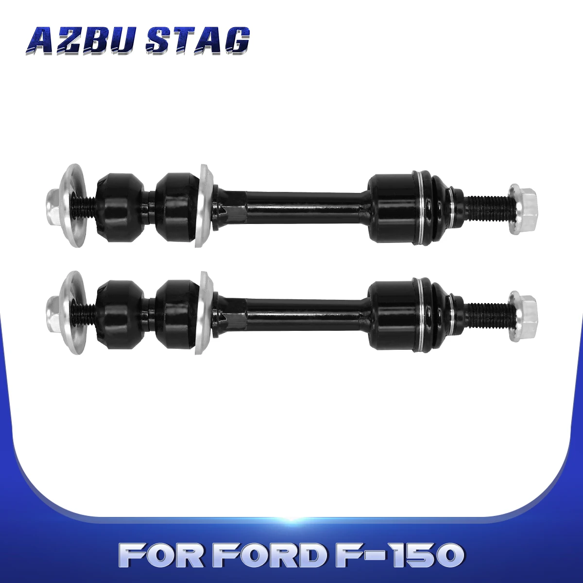AzbuStag 2Pcs Front Stabilizer Bar End Link Suspension Kit for FORD F-150 LINCOLN MARK LT 2WD 2005 2006 2007 2008