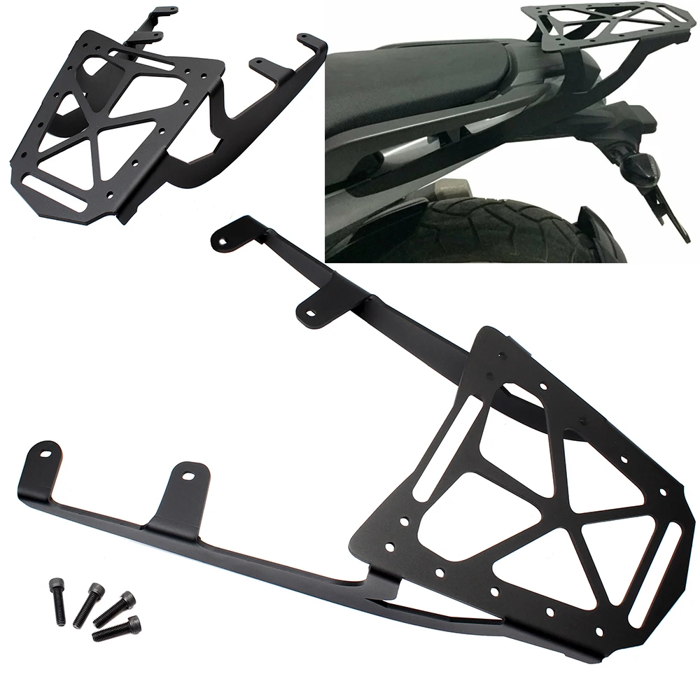 

Motorcycle Black Topcase Rear Luggage Rack Top Box Carrier For Honda NC700X NC 700X NC750X NC 750X 2012-2020