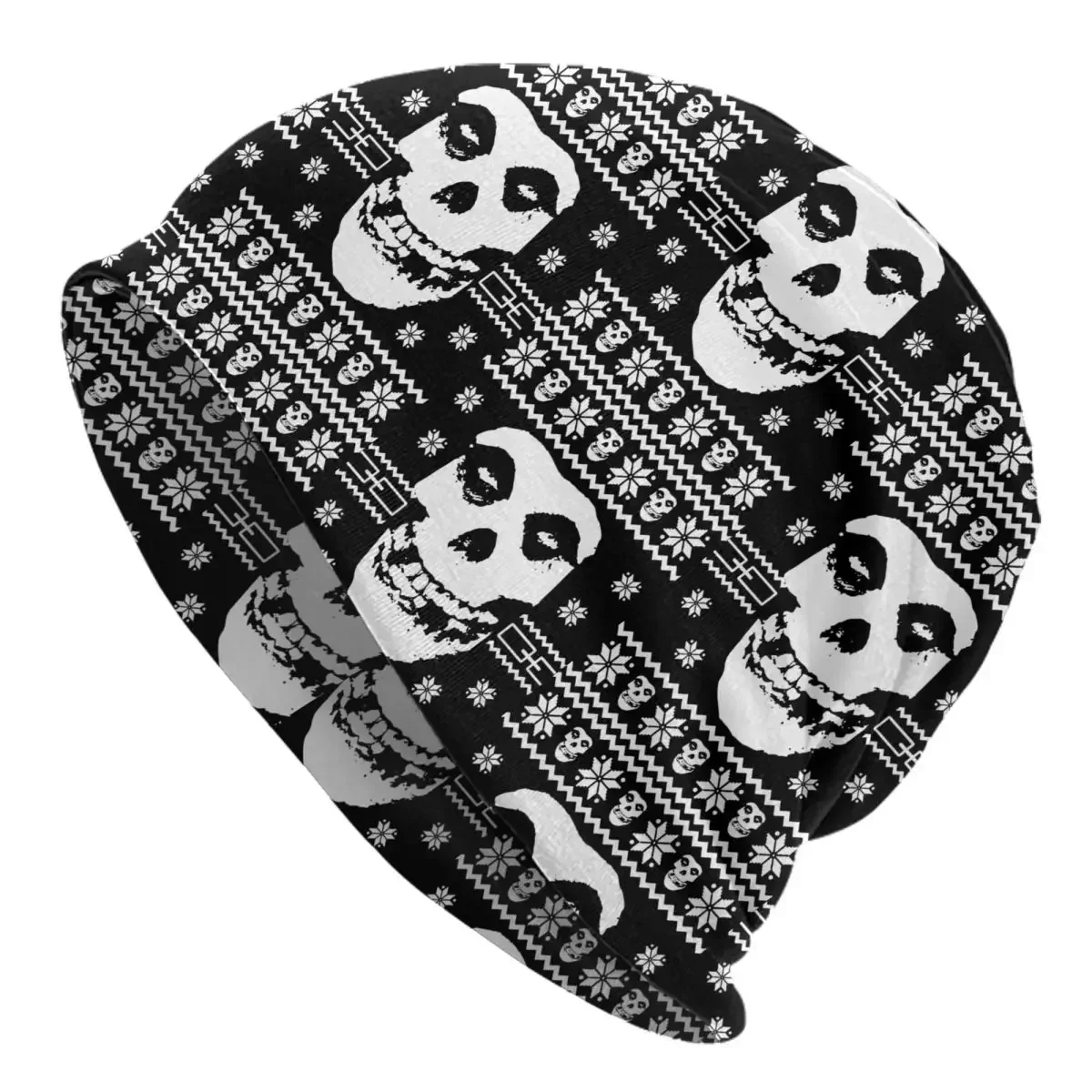 Misfits Christmas Jumper Crimson Ghost Punk Cap Cool Adult Outdoor Skullies Beanies Hats Spring Thermal Elastic Bonnet Knit Hat