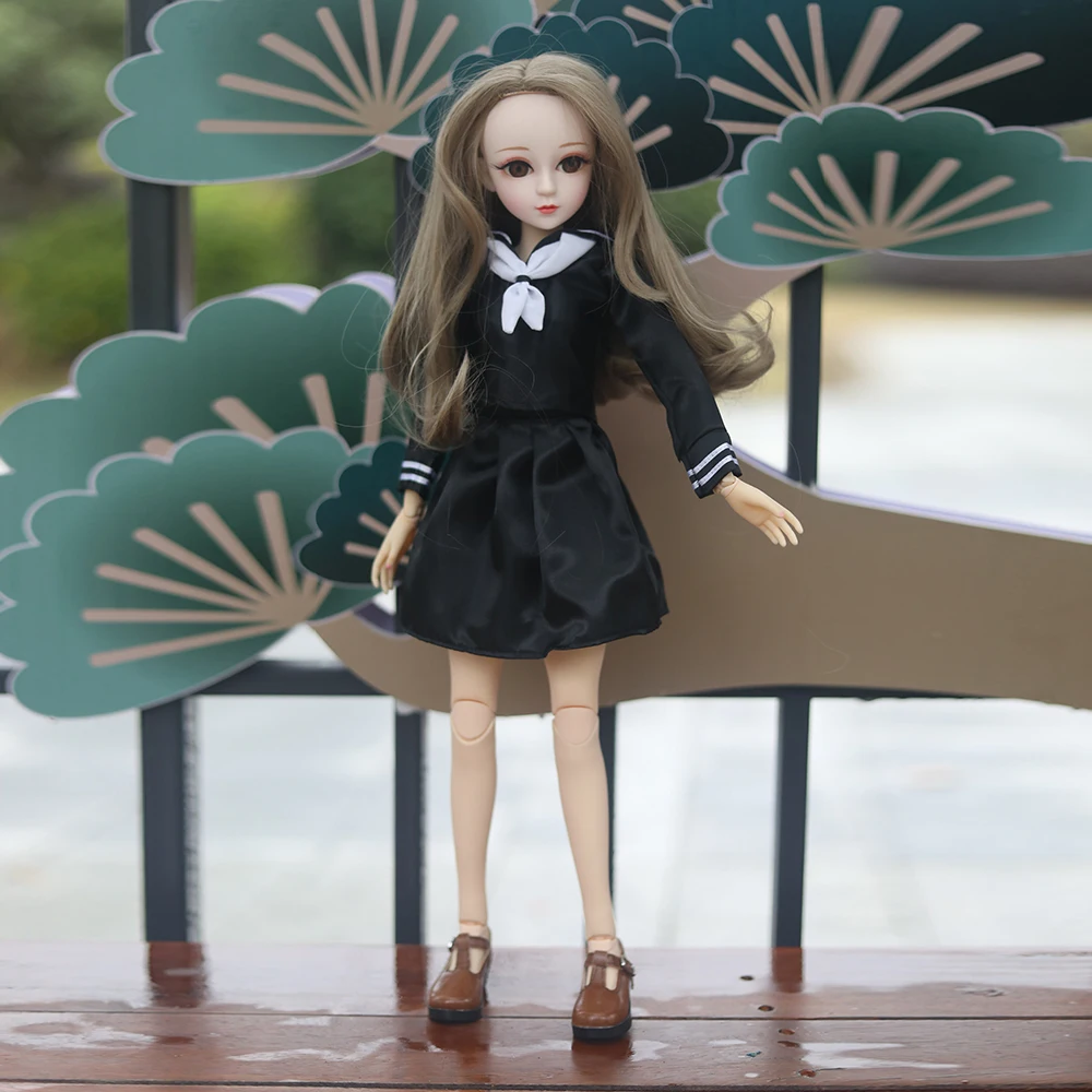 Full Set 1/3 60cm BJD Doll with 23 Moveable Joints for Girls' Birthday Gift