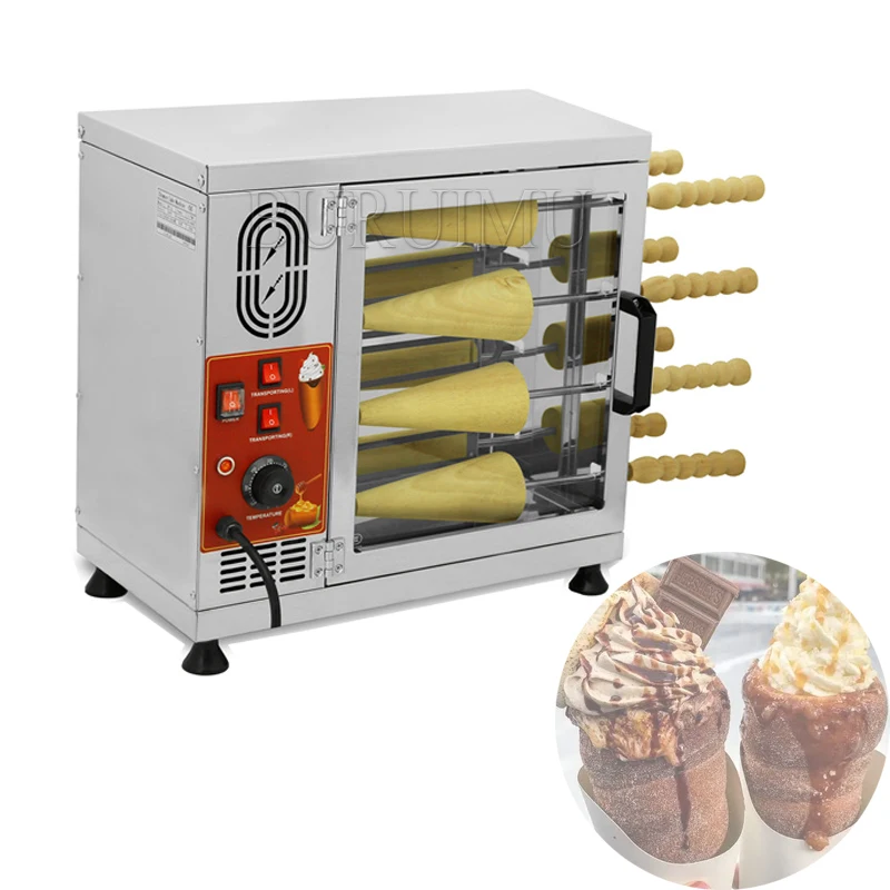 Electrical Chimney Cone Oven Machine Bread Barbeque Machine Chimney Waffle Maker